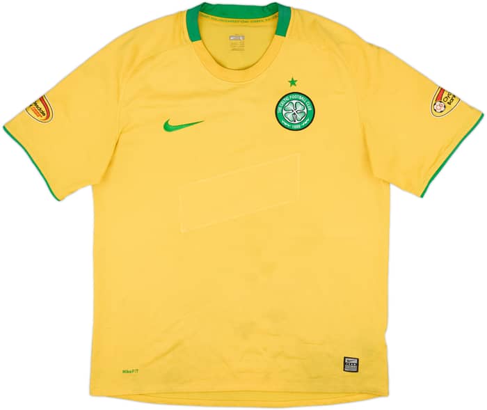 2008-09 Celtic Away Shirt Brown #8 - 4/10 - (L)