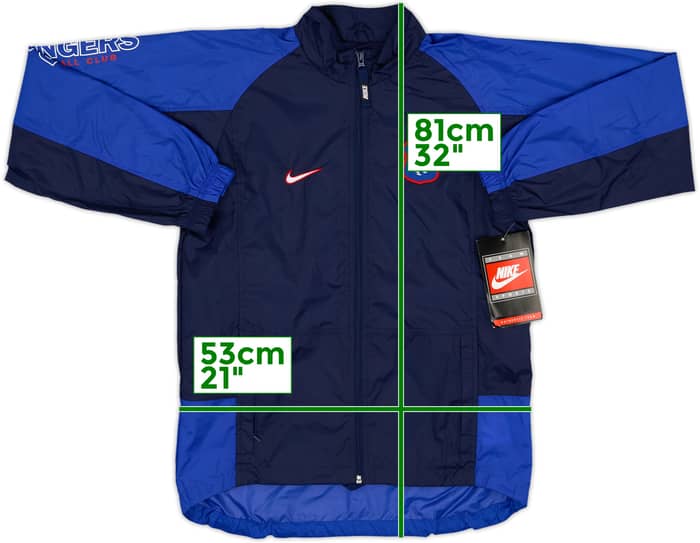 1997-98 Rangers Nike Rain Jacket (XL.Boys)