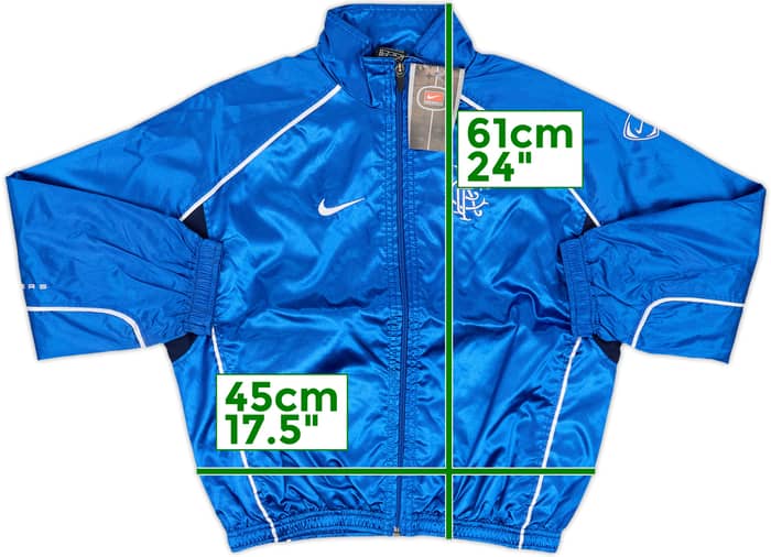2001-02 Rangers Nike Track Jacket (S.Boys)