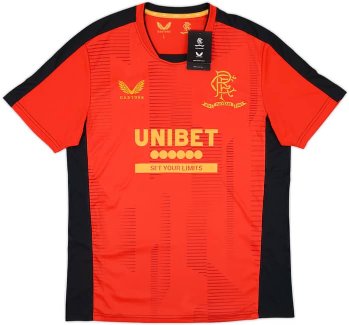 2021-22 Rangers Castore '150 Years Anniversary' Training Shirt (L)
