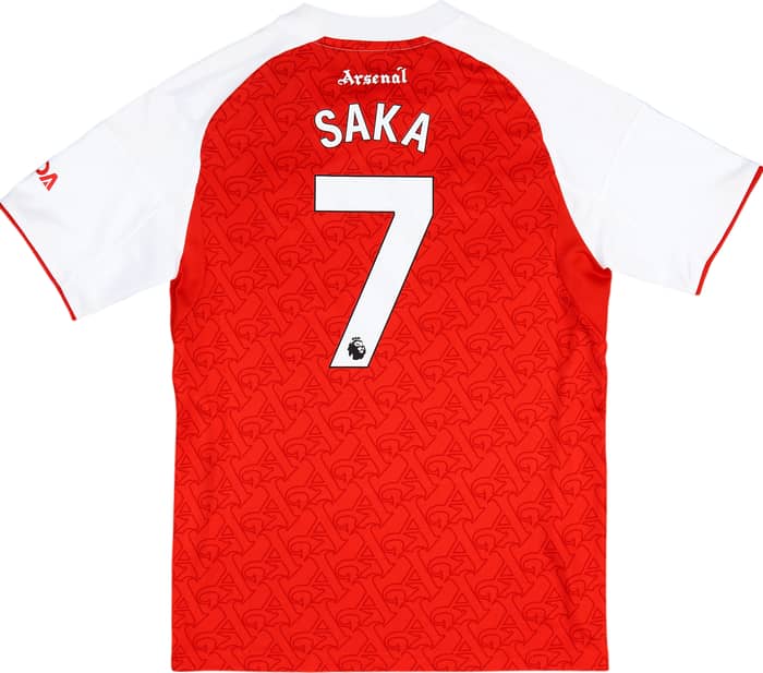 2025-26 Arsenal Home Shirt Saka #7 (KIDS)