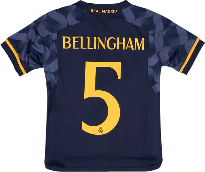 2023-24 Real Madrid Away Full Kit Bellingham #5 (4-5 Years)