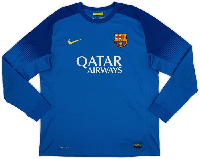 2013-14 Barcelona GK Shirt - 8/10 - (XL)