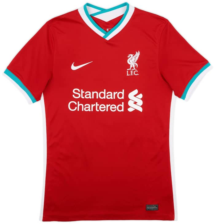 2020-21 Liverpool Home Shirt Virgil #4 - 7/10 - (S)