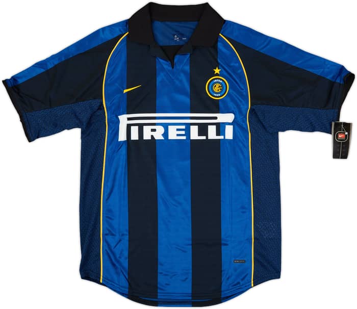2001-02 Inter Milan Home Shirt Ronaldo #9 (S)