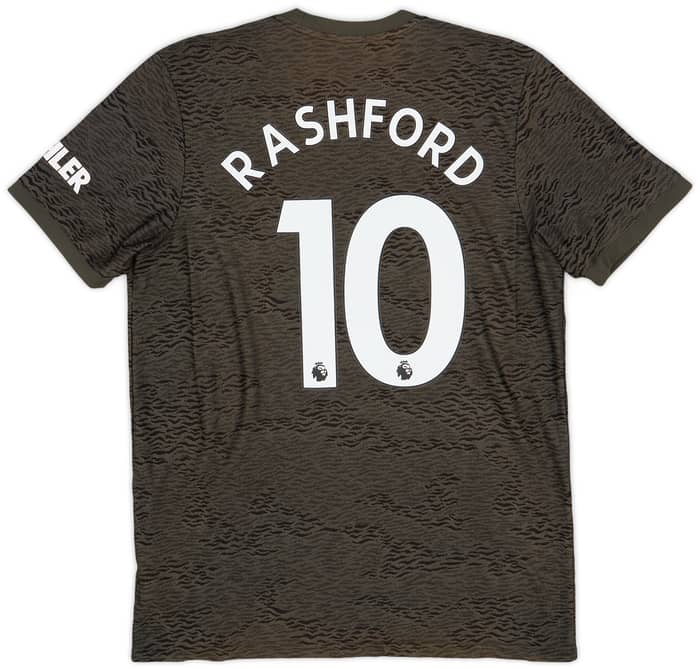 2020-21 Manchester United Away Shirt Rashford #10 - 9/10 - (L)