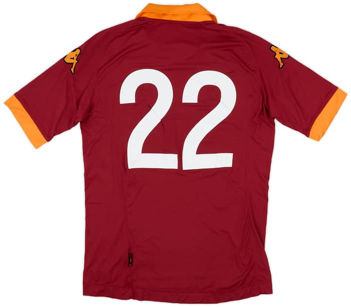 2012-13 Roma Home Shirt #22 - 5/10 - (M)