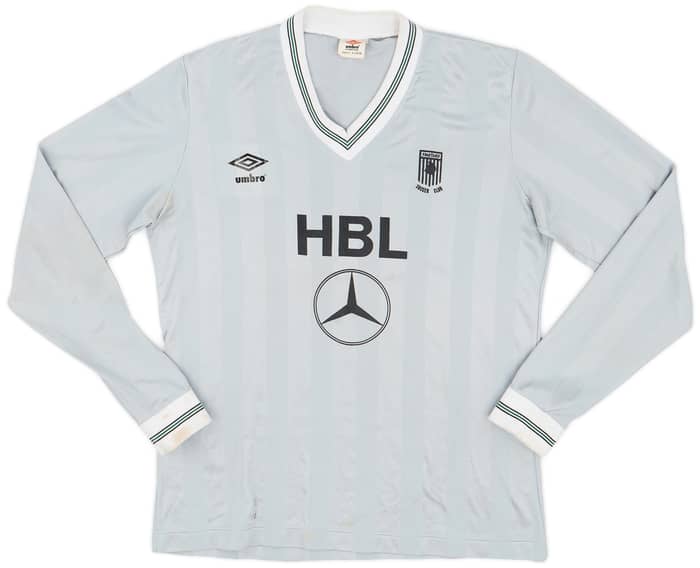 1986 Spartans Match Worn Away Shirt #12