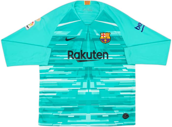 2019-20 Barcelona GK Shirt - 9/10 - (XL)