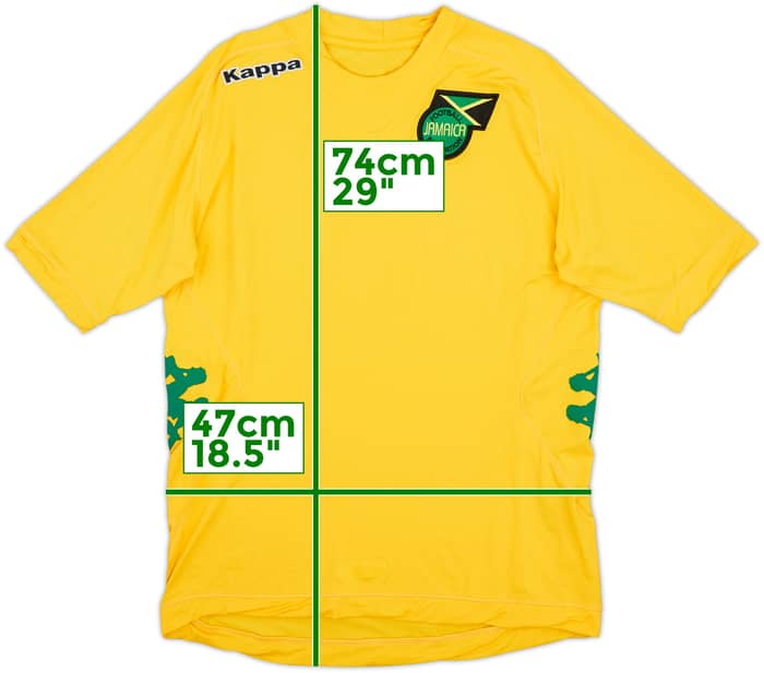 2012-14 Jamaica Home Shirt - 8/10 - (XXL)