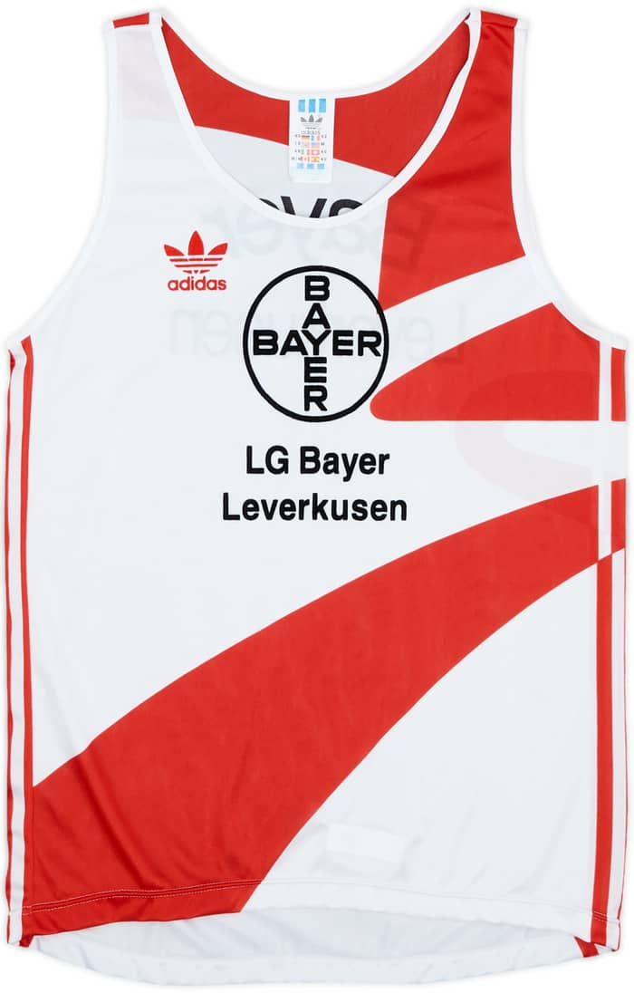 1980s Bayer Leverkusen adidas Training Vest - 10/10 - (M/L)