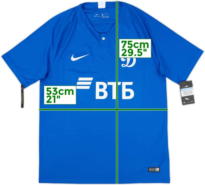2018-19 Dynamo Moscow Home Shirt (M)