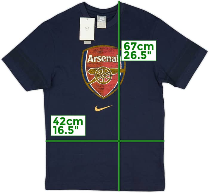 2008-09 Arsenal Nike Cotton Tee (S)