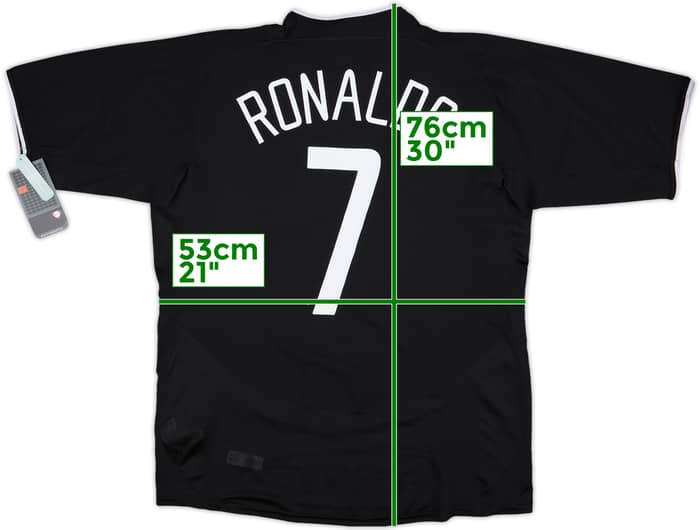 驚きの価格 2003-05 Manchester United Away Shirt Ronaldo #7 (L) トップス