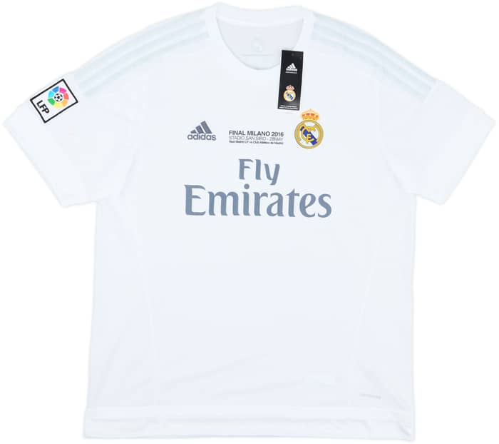 2015-16 Real Madrid Home Shirt Kroos #8 (XL)