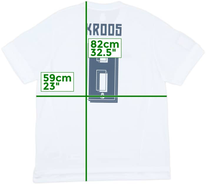 2015-16 Real Madrid Home Shirt Kroos #8 (XL)