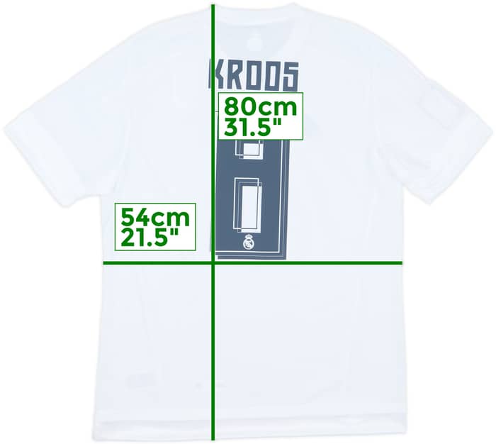 2015-16 Real Madrid Home Shirt Kroos #8 (L)