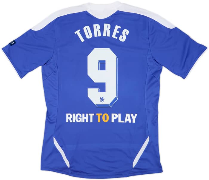 2011-12 Chelsea '2012 Munich Final' Home Shirt Torres #9 (M)