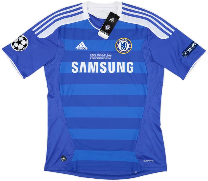 2011-12 Chelsea '2012 Munich Final' Home Shirt Torres #9 (M)