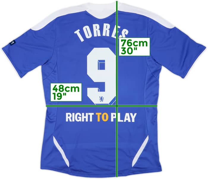 2011-12 Chelsea '2012 Munich Final' Home Shirt Torres #9 (M)