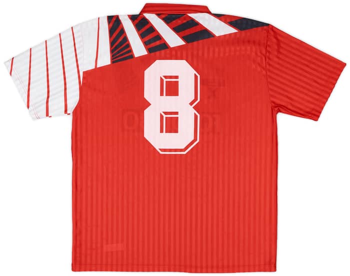 1995-96 Neuchatel Xamax Match Worn UEFA Cup Home Shirt #8 (Rothenbuhler)