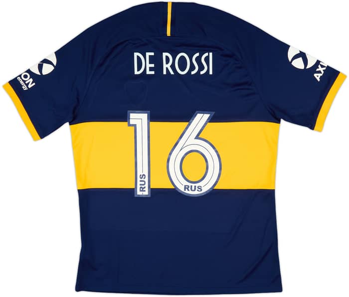 2019-20 Boca Juniors Home Shirt De Rossi #16 (L)