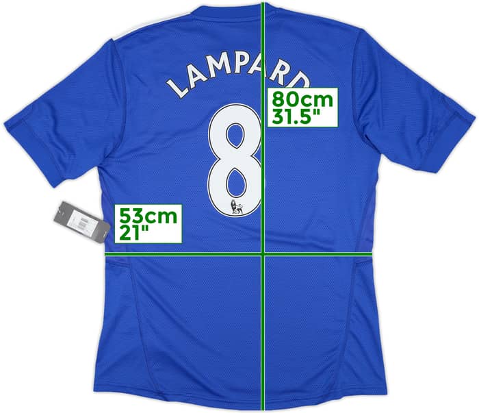 2009-10 Chelsea Player Issue Home Shirt Lampard #8 (XL)