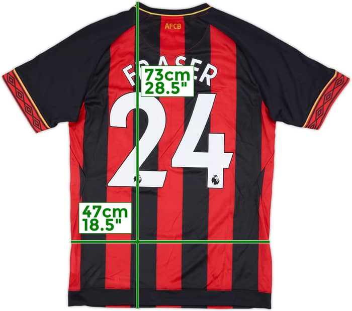 2018-19 Bournemouth Home Shirt Fraser #24 (M)