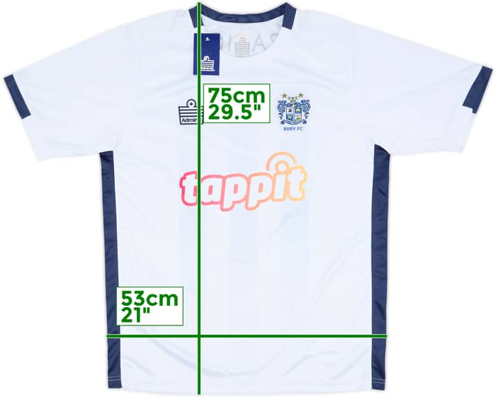 2018-19 Bury Home Shirt (L)