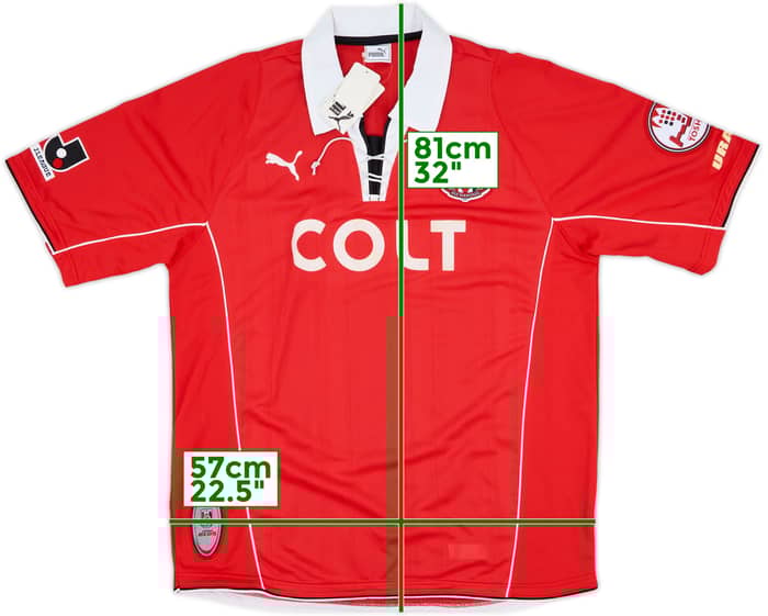 2003 Urawa Red Diamonds Home Shirt (XL)