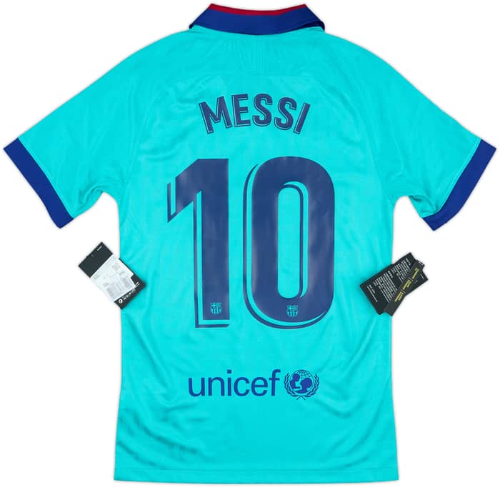 2019-20 Barcelona Third CL Shirt Messi #10 (XS)