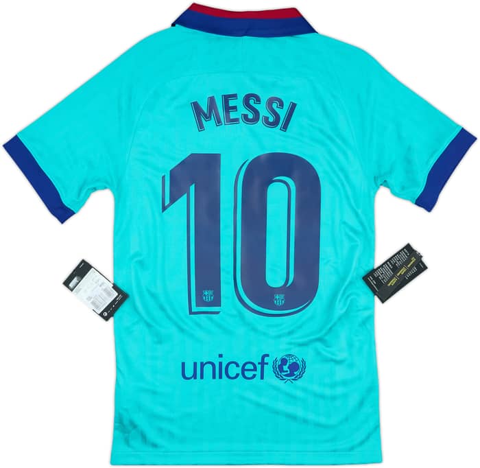 2019-20 Barcelona Third CL Shirt Messi #10 (XS)
