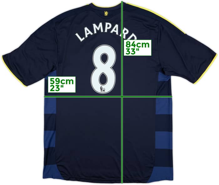 2009-10 Chelsea Away Shirt Lampard #8 (L)