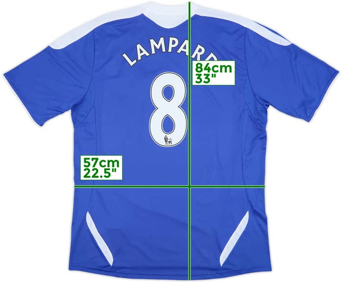 2011-12 Chelsea Home Shirt Lampard #8 (XL)