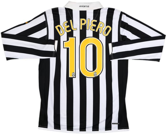 2006-07 Juventus Home L/S Shirt Del Piero #10 (L)