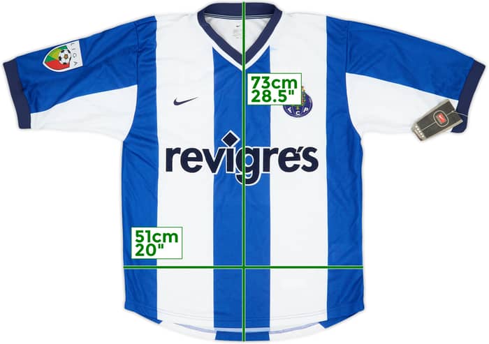 2000-01 Porto Home Shirt (M)