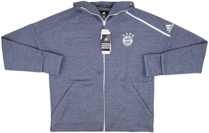 2018-19 Bayern Munich adidas Hooded Sweat Top (XL)