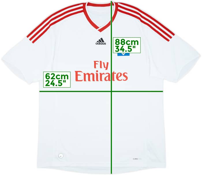 2009-10 Hamburg Home Shirt - 8/10 - (XXL)