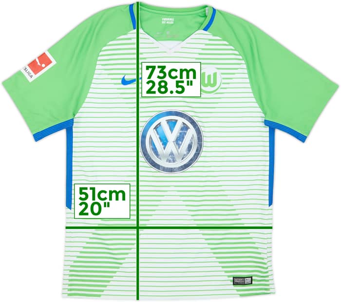 2017-18 Wolfsburg Home Shirt - 5/10 - (M)