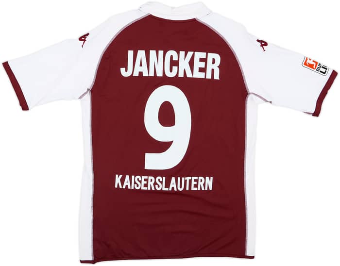 2004-05 Kaiserslautern Home Shirt Jancker #9 - 7/10 - (XXL)