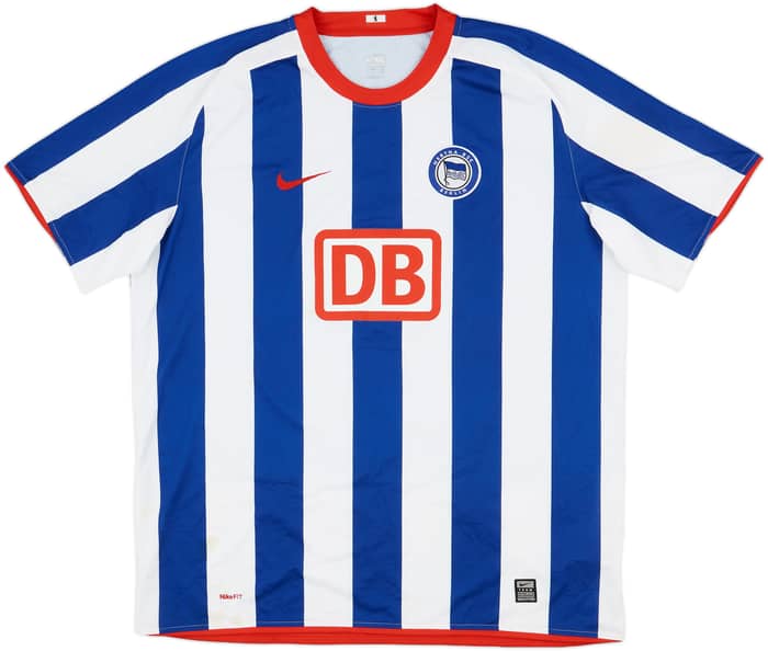2008-09 Hertha Berlin Home Shirt - 7/10 - (XXL)
