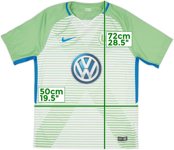 2017-18 Wolfsburg Home Shirt - 8/10 - (M)