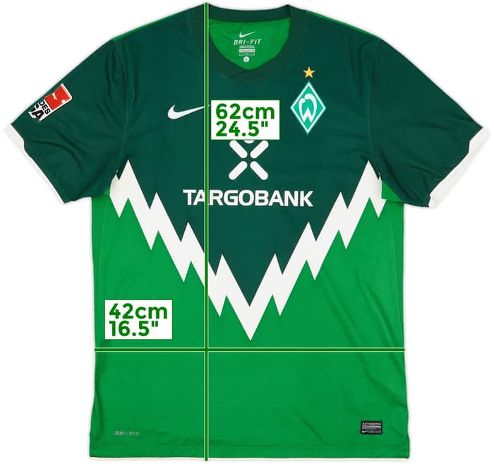 2010-11 Werder Bremen Home Shirt - 5/10 - (L)