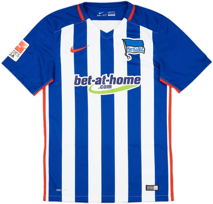 2015-16 Hertha Berlin Home Shirt - 8/10 - (S)