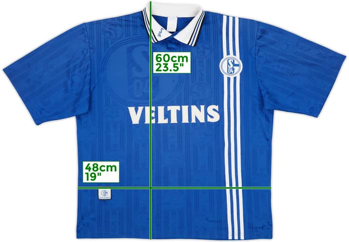 1997-98 Schalke Home Shirt - 8/10 - (XL)