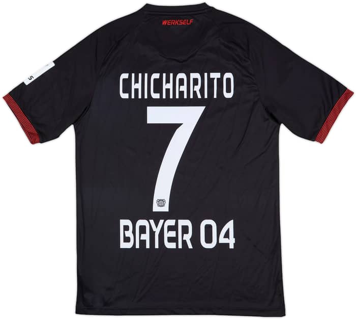 2016-17 Bayer Leverkusen Home Shirt Chicharito #7 - 9/10 - (S)