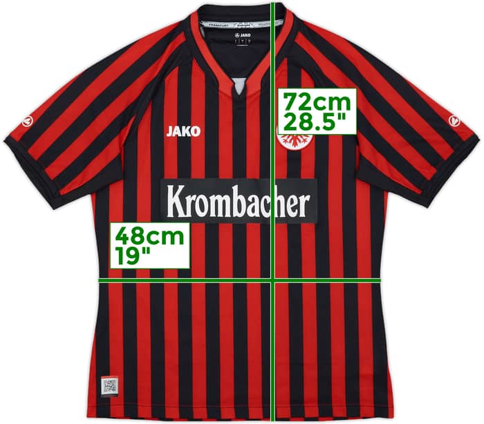 2012-13 Eintracht Frankfurt Home Shirt - 8/10 - (S)