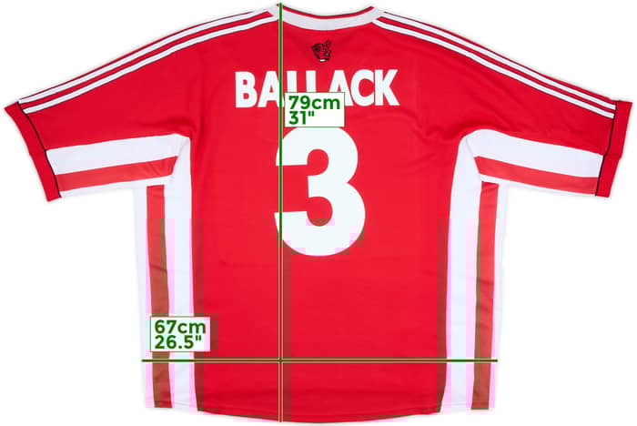 1998-99 Kaiserslautern Home Shirt Ballack #3 - 8/10 - (XXL)