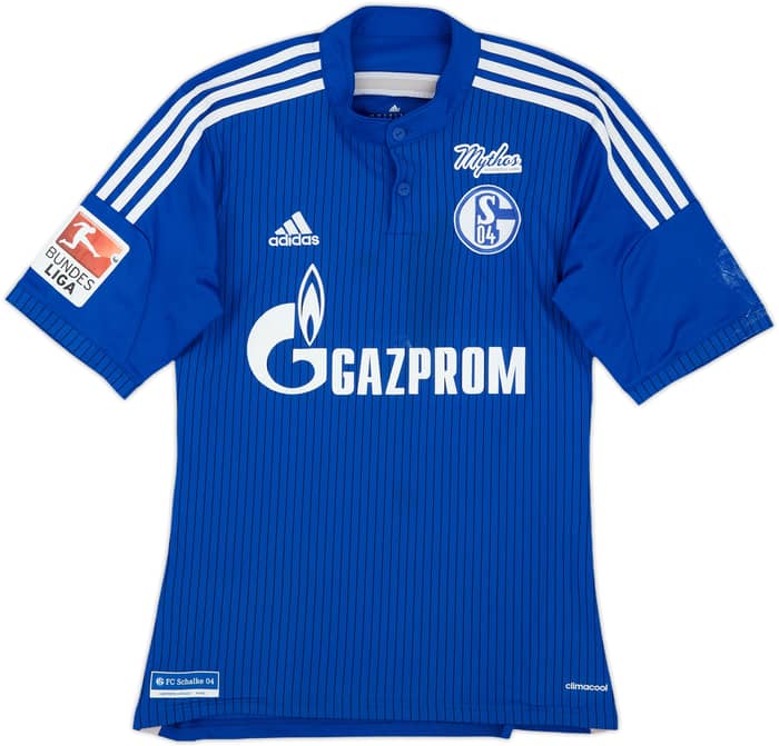 2014-16 Schalke Home Shirt Farfan #17 - 4/10 - (S)