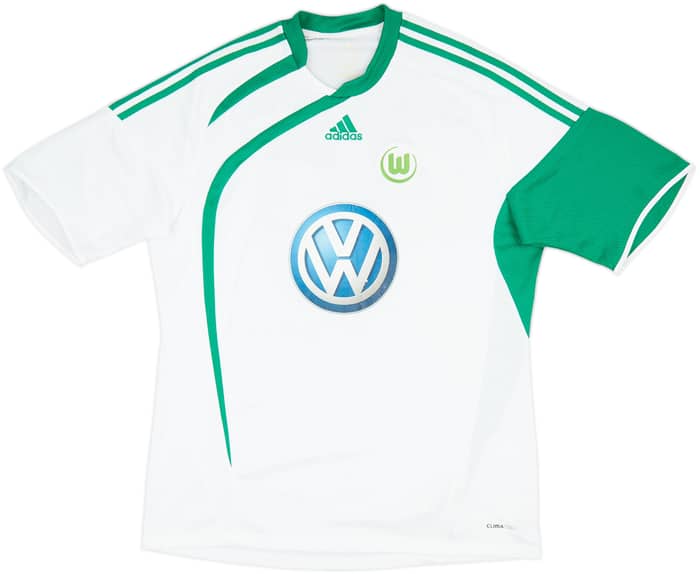 2009-10 Wolfsburg Signed Home Shirt Misimovic #10 - 6/10 - (L)